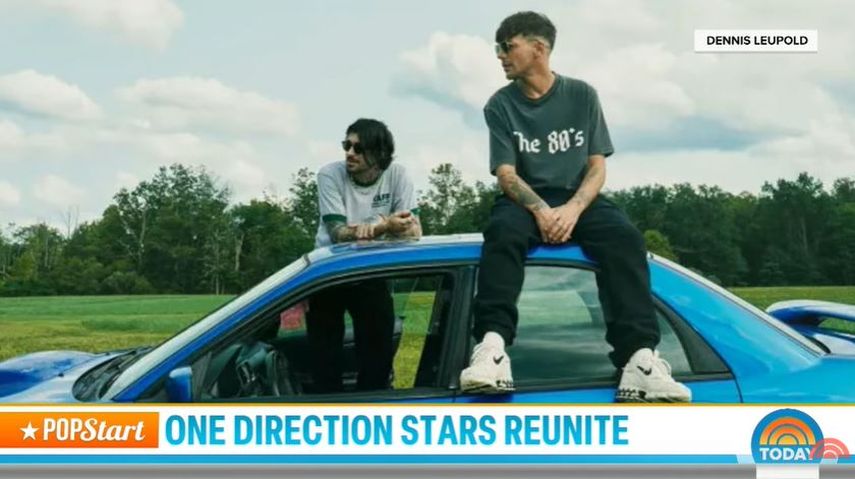 Zayn Malik y Louis Tomlinson, exintegrantes de One Direction.&nbsp;