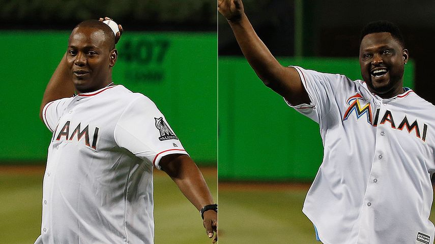 Rentería y Johnson fueron figuras del primer título de Serie Mundial de los Marlins en 1997.