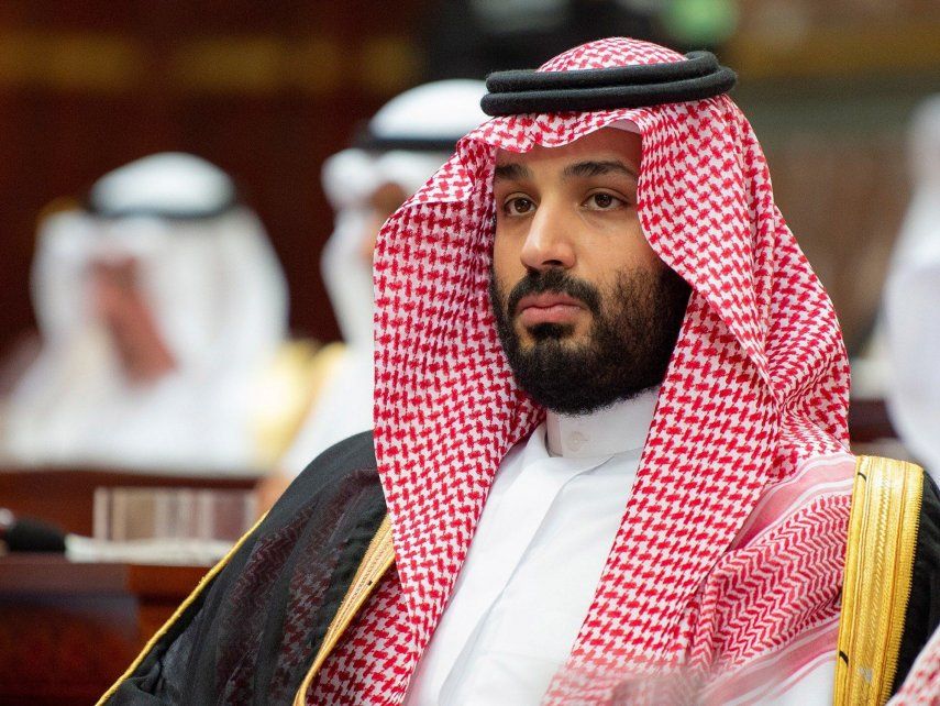 El príncipe heredero saudí, Mohamed&nbsp;bin&nbsp;Salmán.