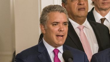 El presidente de Colombia, Iván Duque