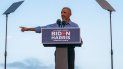 El expresidente Barack Obama apareció en Fildelfia para hacer campaña en favor de su exmano derecha Joe Biden, el 21 de octubre de 2020. El expresidente Barack Obama apareció en Fildelfia para hacer campaña en favor de su exmano derecha Joe Biden, el 21 de octubre de 2020.