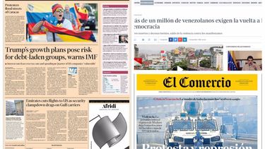 Medios internacionales destacaron la represión sufrida por parte de los opositores frente a los funcionarios de seguridad del Estado venezolano