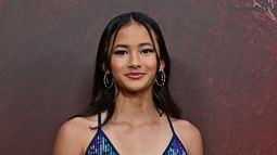 La actriz Kaylee Hottle asiste al estreno mundial de Godzilla x Kong: The New Empire en el Teatro Chino TCL de Hollywood el 25 de marzo de 2024.