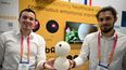 Expositores de Francia en el salón mundial de tecnología en Las Vegas.