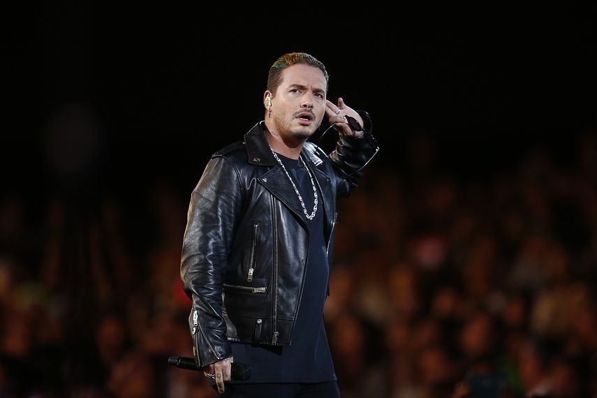 El cantante J Balvin.