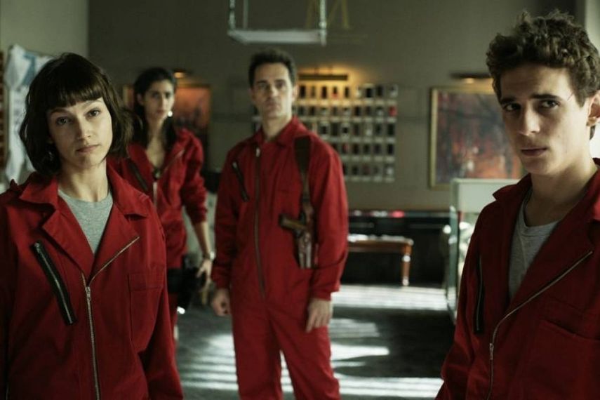 Al recoger el galardón en el Teatro de la Ciudad Esperanza Iris, de Ciudad de México, el productor ejecutivo de La casa de papel, Álex Pina, reconoció que ha sido increíble todo lo que ha pasado con la serie.