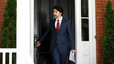 El primer ministro canadiense Justin Trudeau.  