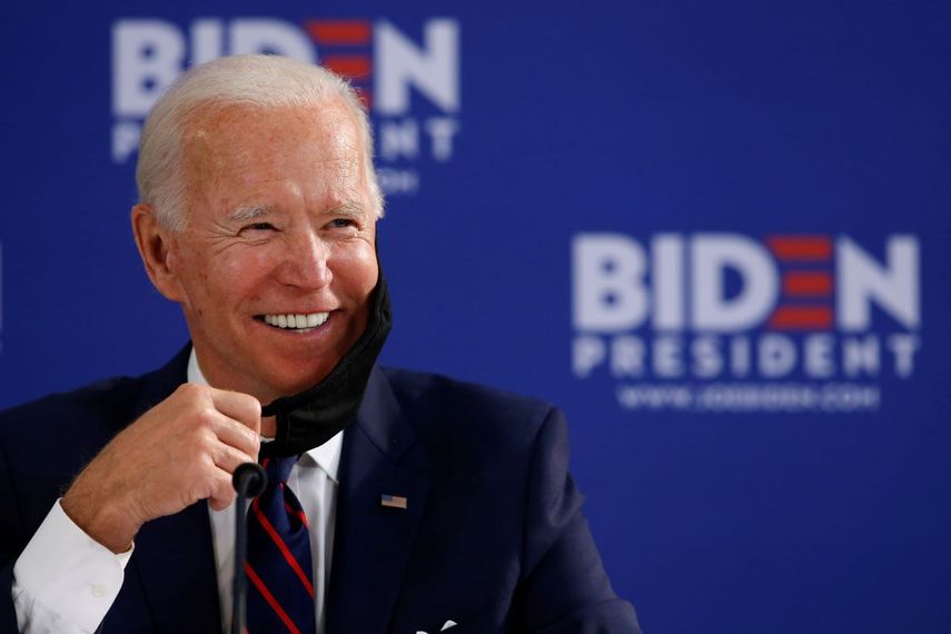 El candidato presidencial dem&oacute;crata y exvicepresidente Joe Biden.