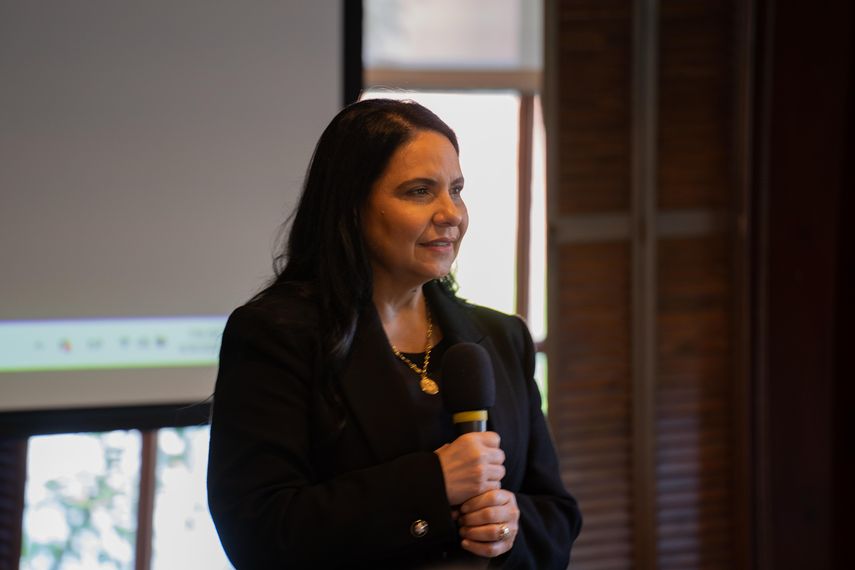 La Ph.D. Roselin Cabrales, directora de EntreLíderes Business Strategy School y principal organizadora del V Congreso Mundial de Mujeres Líderes.
