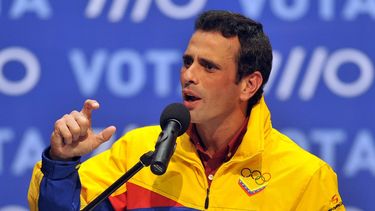Henrique Capriles, dirigente opositor venezolano.