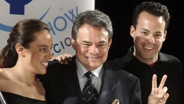 El legendario cantante Jos&eacute; Jos&eacute;, junto a sus hijos Marysol y Jos&eacute; Joel.&nbsp;