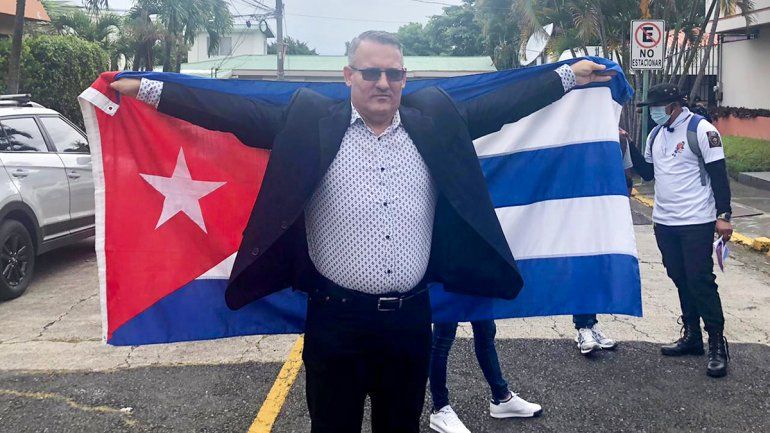 Michel Céspedes, representante del Movimiento Cristiano Liberación en Costa Rica.
