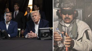 Fotos de la captura de Nicolás Maduro y el seguimiento desde Florida por parte del Presidente Donald J. Trump y su equipo. Fotos de la captura de Nicolás Maduro y el seguimiento desde Florida por parte del Presidente Donald J. Trump y su equipo.