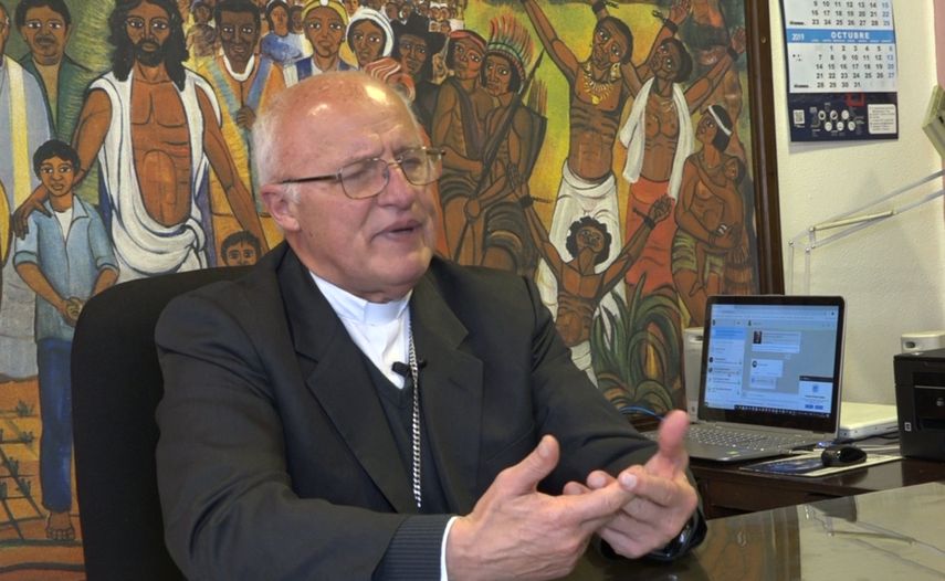 Monseñor Eugenio Scarpellini en la última entrevista concedida y realizada por Diario Las Américas