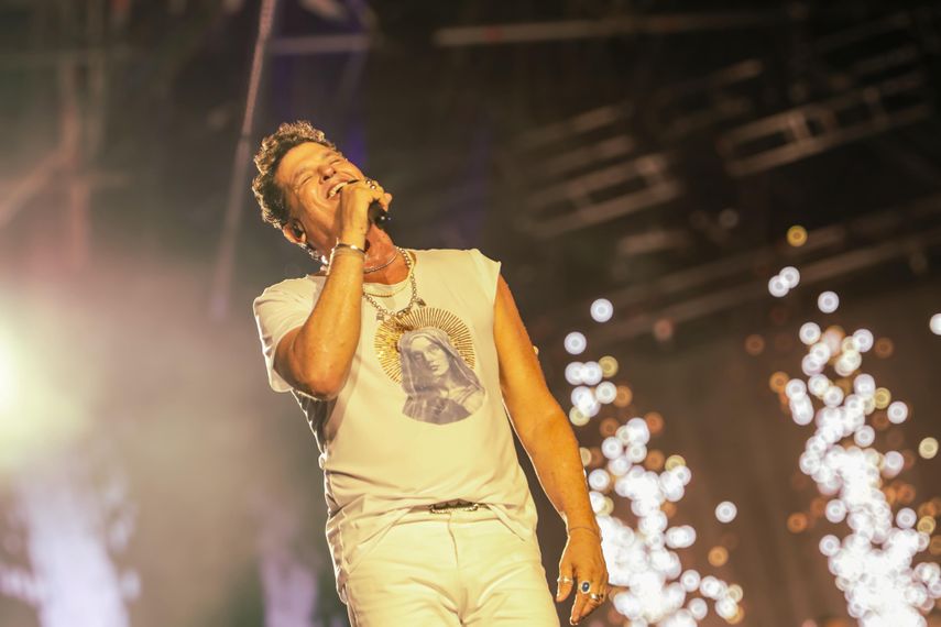 Carlos Vives le canta a su natal Santa Marta durante la celebración de los 500 años de la ciudad caribeña.&nbsp;