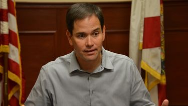 Marco Rubio aseguró que “el presidente y su Gobierno han defraudado al pueblo cubano”. (GISELLE SANTALUCCI)