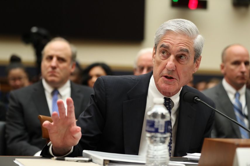 Robert Mueller declara ante la Comisión de Asuntos Jurídicos de la Cámara de Representantes en el Congreso en Washington el 24 de julio del 2019.