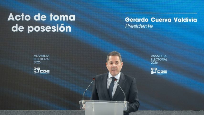 Gerardo Cuerva, presidente de la Confederación Granadina de Empresarios.