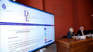 La presentación se ha celebrado en la sala Cuervo de la RAE.