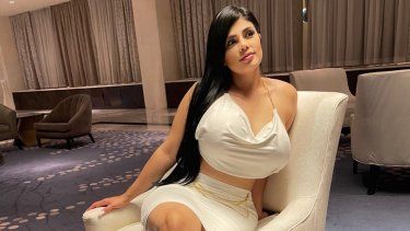 La modelo mexicana Vianey Frias.