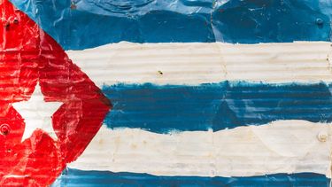 Una bandera de Cuba.&nbsp;