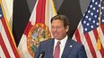 Ron DeSantis, gobernador de Florida. 