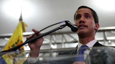 Juan Guaidó, presidente encargado de Venezuela.