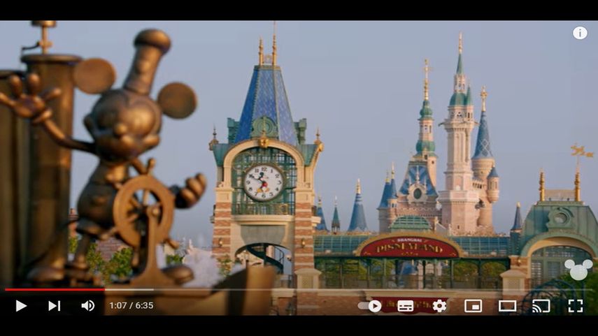 Disneyland Shanghái.