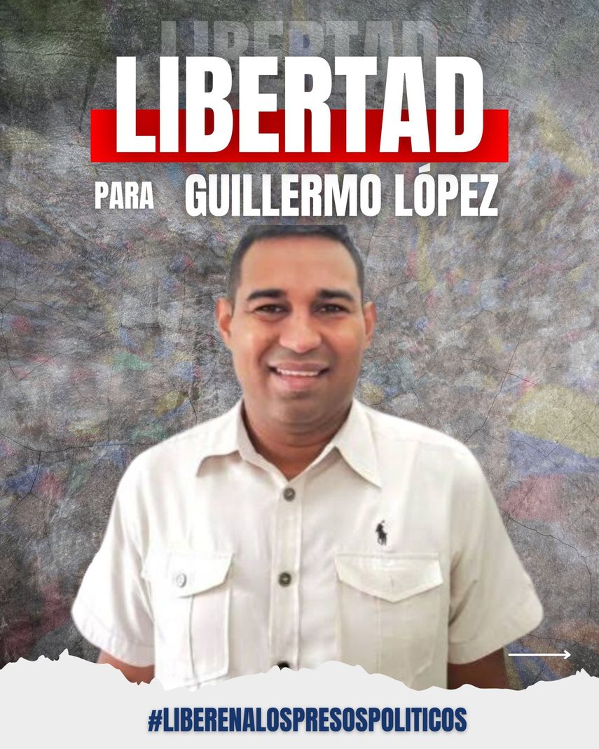 El abogado Guillermo de Jesús López, jefe del Comando de Campaña #ConVzla en el estado Trujillo