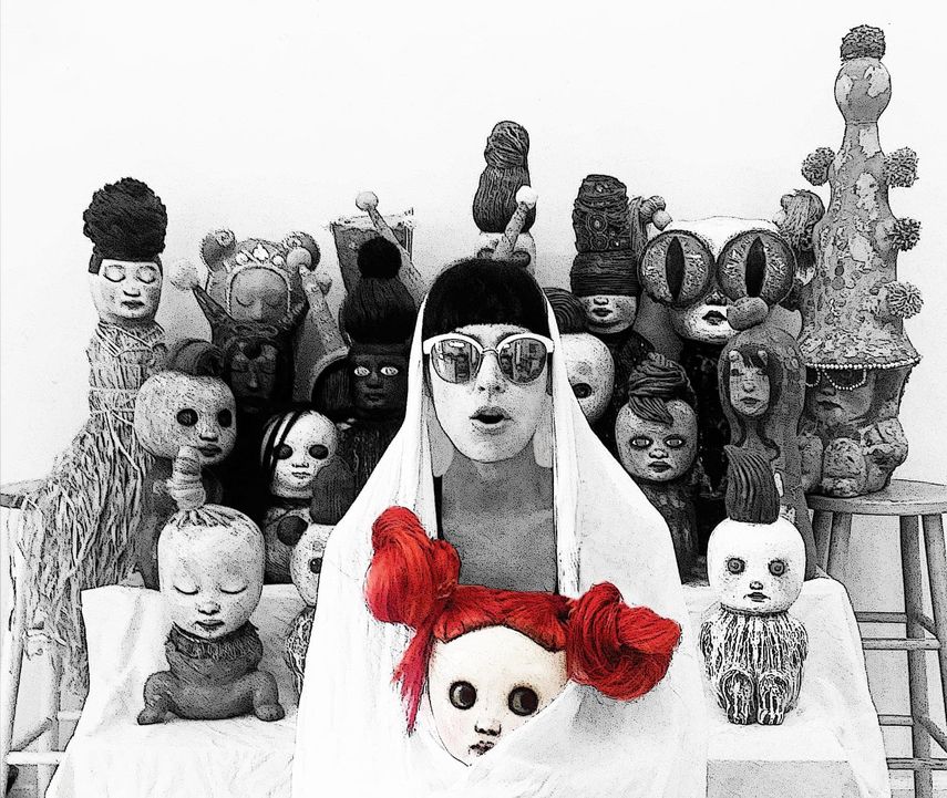 La&nbsp;escultora venezolana&nbsp;Mariana Monteagudo. El trabajo m&aacute;s reciente de la artista se titula&nbsp;Uncanny.