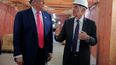 El presidente de Estados Unidos Donald J. Trump y el presidente de la Reserva Federal, Jerome Powell.