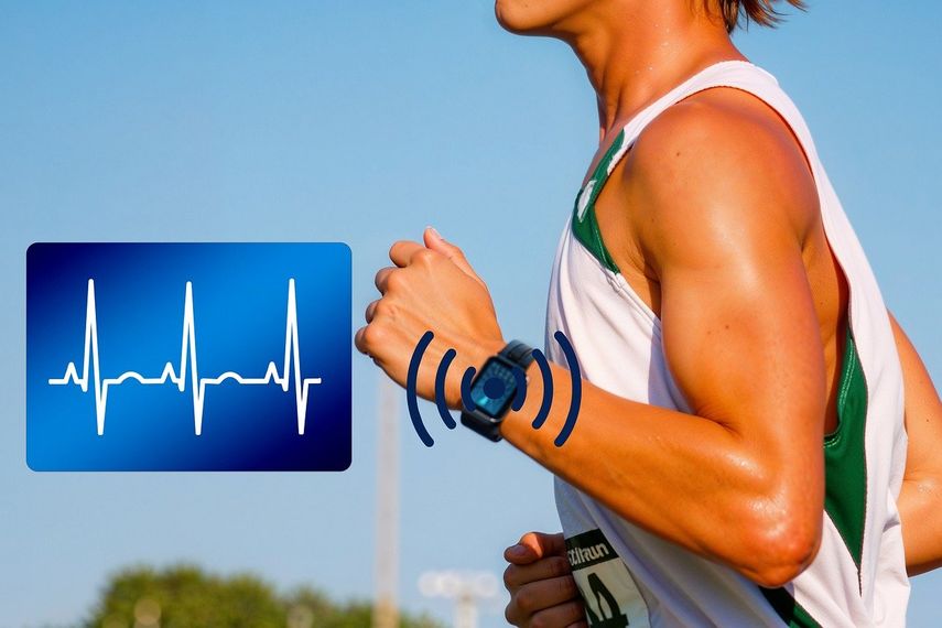 Los relojes inteligentes ayudan a monitorear la actividad cardiovascular de los deportistas.&nbsp;