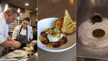 Algunos platos del restaurante Fogare.