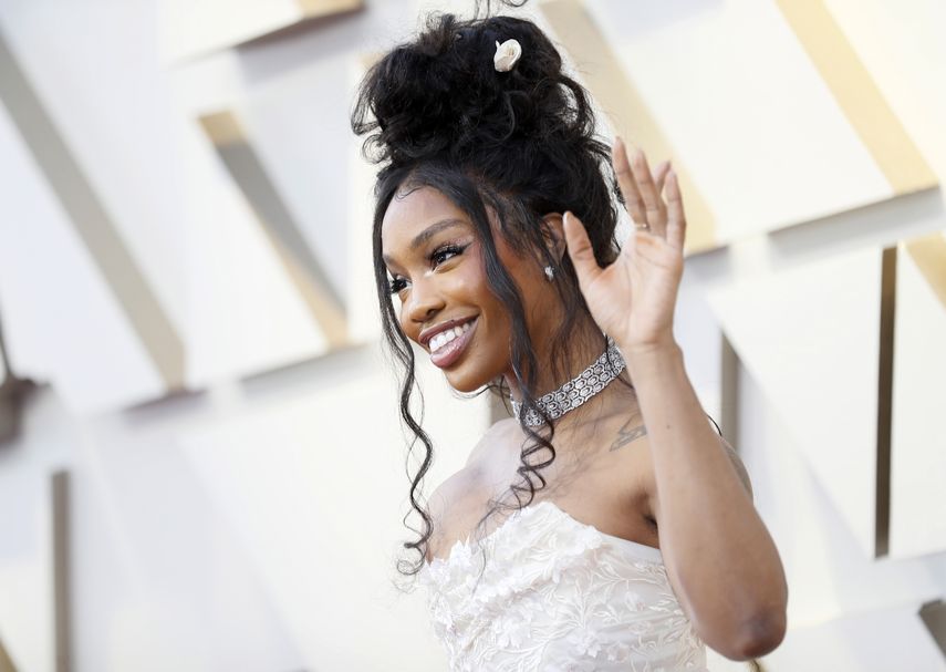 SZA en una alfombra roja el pasado mes de febrero en el Dolby Theatre in Hollywood, California.