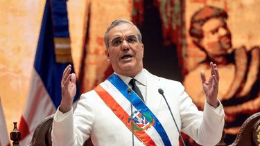 Juramentación de Luis Abinader, como presidente reelecto de República Dominicana.