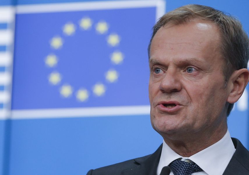 El presidente del Consejo Europeo, Donald Tusk