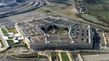 Vista aérea del Pentágono en Washington.