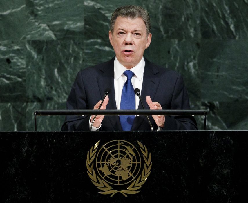 Si lo estamos logrando en Colombia, ¡se puede lograr en el mundo entero, exclamó el mantario colombiano
