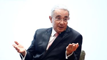 El expresidente&nbsp;colombiano &Aacute;lvaro Uribe.