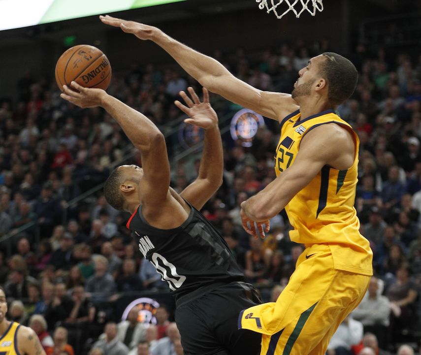 Gobert se ha consolidado como unas de las principales referencias de los Jazz.