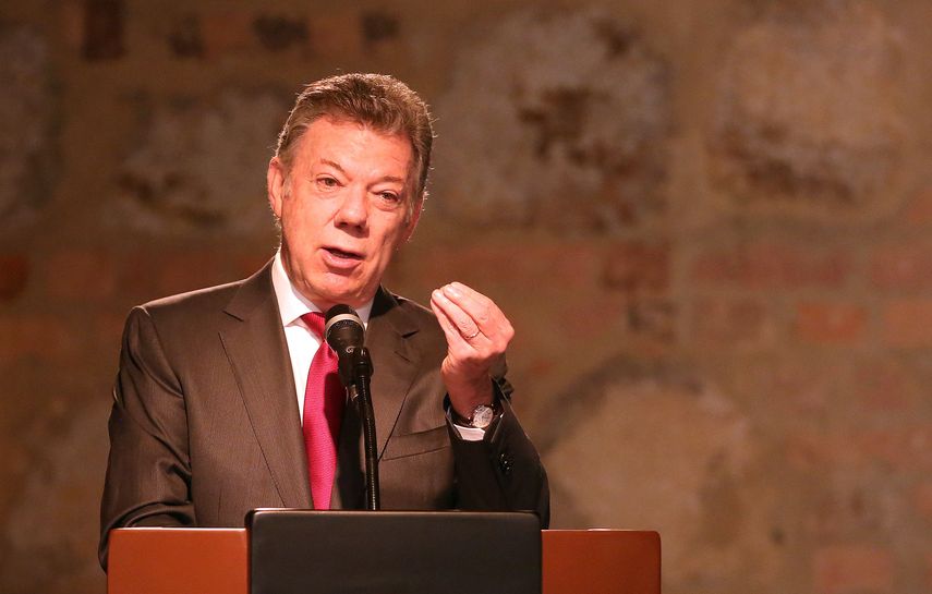 Juan Manuel Santos, presidente de Colombia