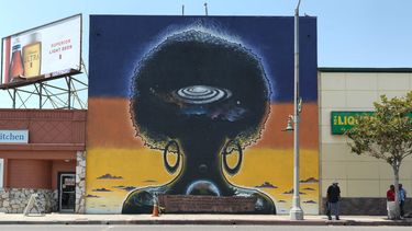 Fotografía cedida por el centro cultural Skirball, que hace parte de la exposición Surface Tension en Los Angeles.