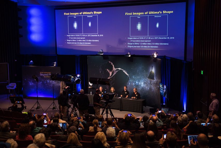 New Horizons sobrevoló con éxito Ultima Thule, a unos 6.500 millones de kilómetros de distancia del Sol.