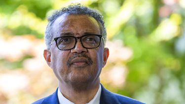 En esta imagen del 25 de junio de 2020, el director general de la OMS, Tedros Adhanom Ghebreyesus, director general de la Organización Mundial de la Salud (OMS) asiste a una conferencia de prensa en Ginebra, Suiza.&nbsp;