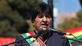 El presidente boliviano, Evo Morales, asistió a la última presentación en el Palacio de la Paz en La Haya