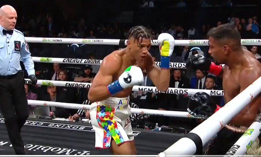 Cubano David Morrell retiene título mundial con espectacular fuera de