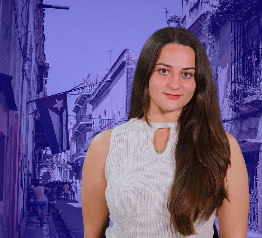 Kiele Alessandra, cubana nacida en el exilio.&nbsp;