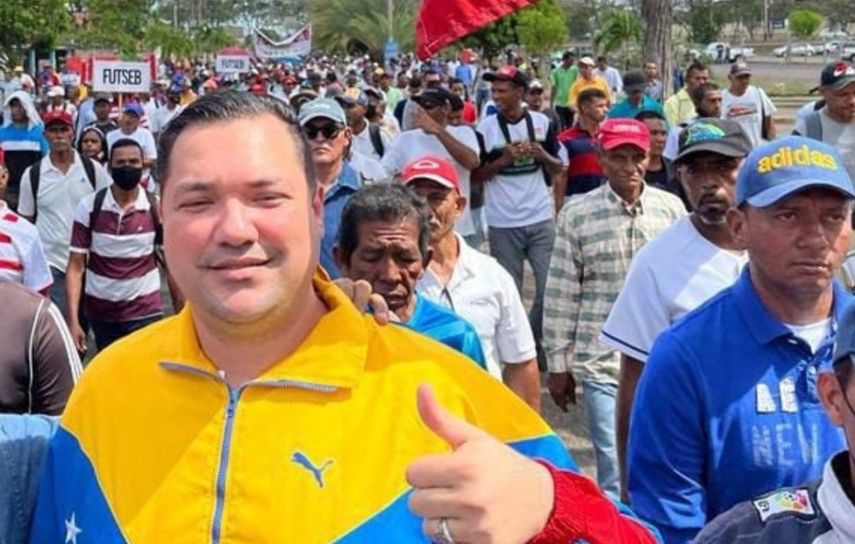 El sindicalista Daniel Romero, preso político del régimen de Nicolás Maduro