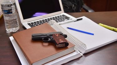 El proyecto de ley HB 757 permitiría portar armas de fuego a empleados y profesores de universidades de Florida.&nbsp;