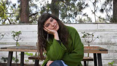 La cantante mexicana Sofía Reyes posa durante una entrevista con EFE este miércoles, en Los Ángeles (Estados Unidos).&nbsp; &nbsp;